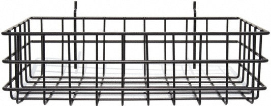 Marlin Steel Wire Products 00-923-01 Peg Board/Slatwall Basket Rectangular, Steel