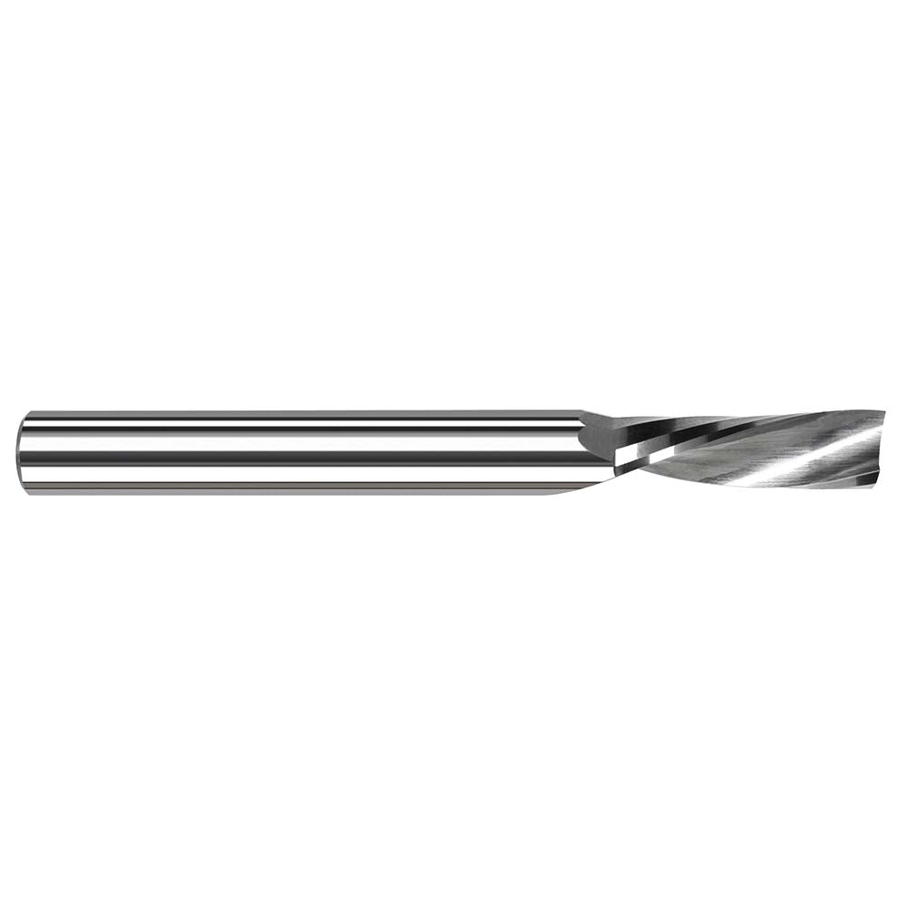 Harvey Tool 44910 Spiral Router Bit 5/32" Dia, 5/8" LOC, 1/4" Shank Dia, 1 Flute, Downcut
