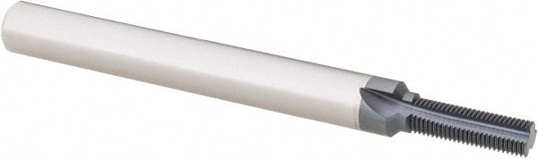 Scientific Cutting Tools, Inc. TM6-.5MM-A Straight Flute Thread Mill Internal, 3 Flutes, 1/4" Shank Dia, Solid Carbide