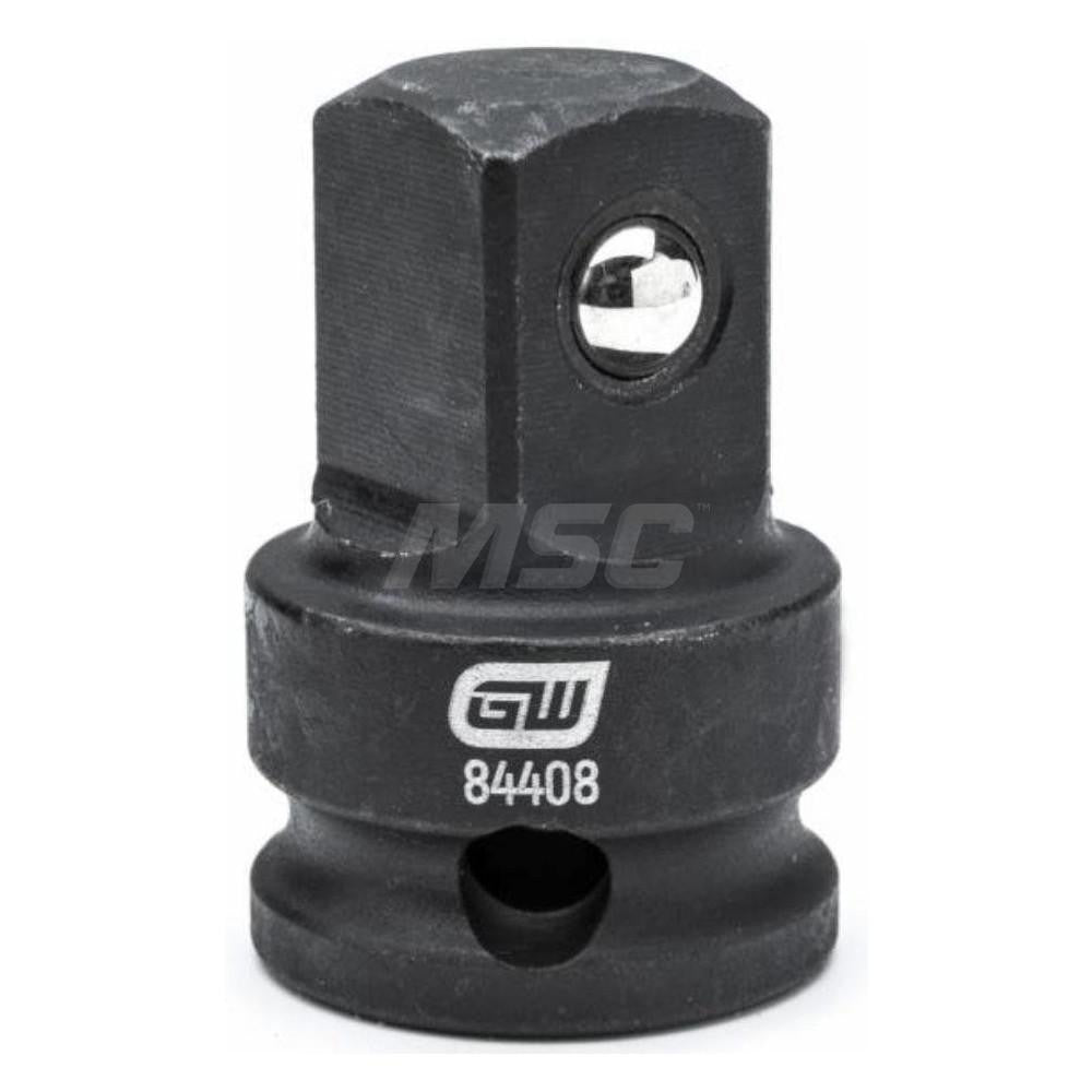 GEARWRENCH 84408 Socket Adapter Impact Drive, 1/2" Square Male, 3/8" Square Female