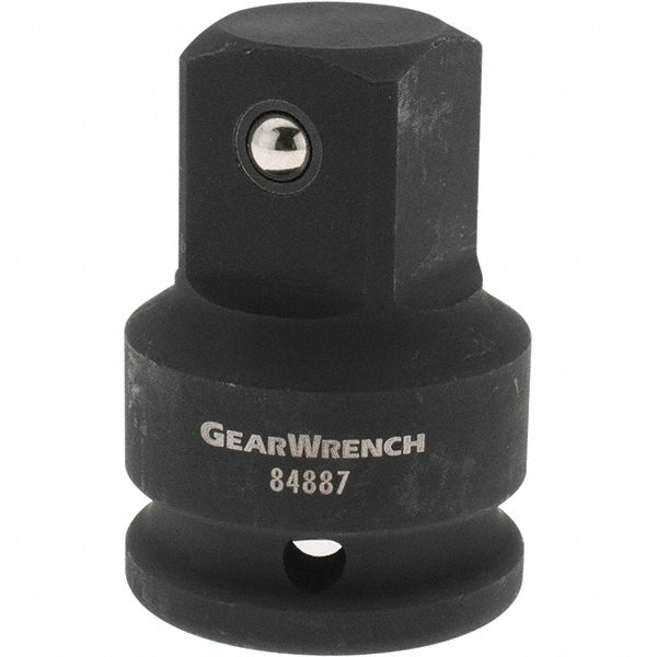 GEARWRENCH 84887 Socket Adapter Impact Drive, 1" Square Male, 3/4" Square Female