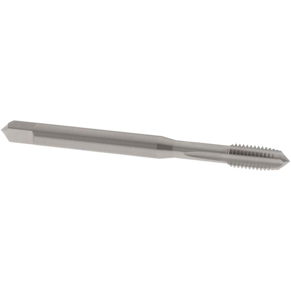 OSG 1006100400 Straight Flute Tap M5x0.80 Metric Coarse, 4 Flutes, Plug, 6H Class of Fit, Solid Carbide, Bright/Uncoated