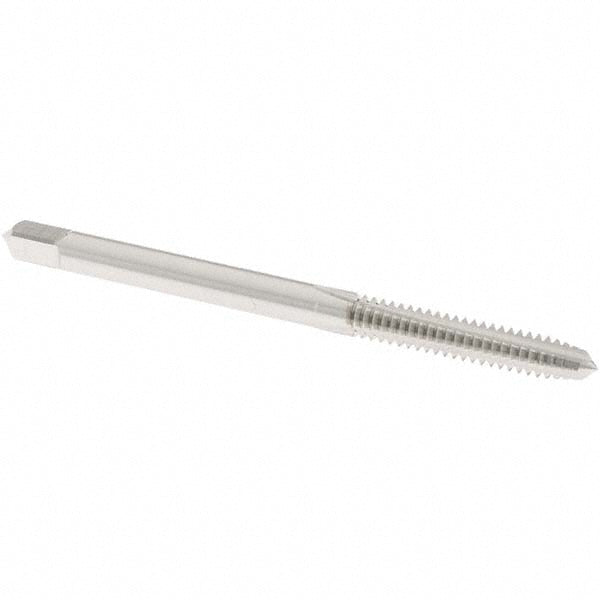 OSG 1745100 Straight Flute Tap #6-32 UNC, 3 Flutes, Plug, 2B Class of Fit, Cobalt, Bright/Uncoated