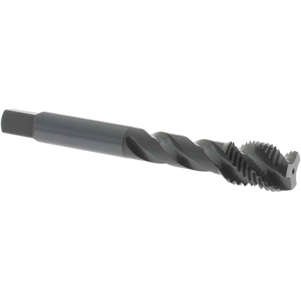 OSG 1762801 Spiral Flute Tap 7/16-20 UNF, 3 Flutes, Modified Bottoming, 2B Class of Fit, Vanadium High Speed Steel, Oxide Coated