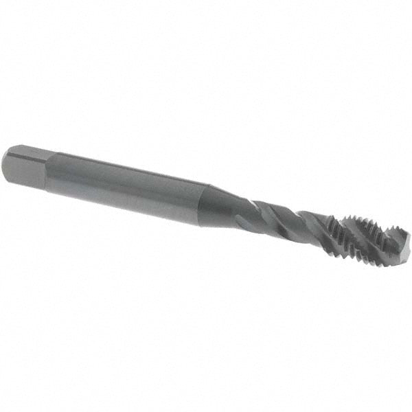 OSG 1763501 Spiral Flute Tap 1/4-28 UNF, 3 Flutes, Modified Bottoming, 2B Class of Fit, Vanadium High Speed Steel, Oxide Coated