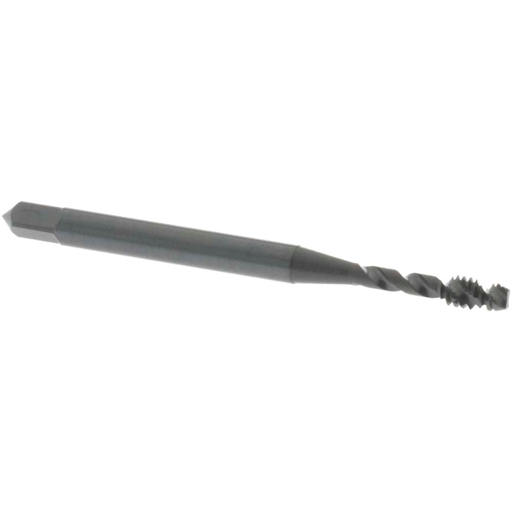 OSG 1748001 Spiral Flute Tap #4-40 UNC, 2 Flutes, Modified Bottoming, Vanadium High Speed Steel, Oxide Coated