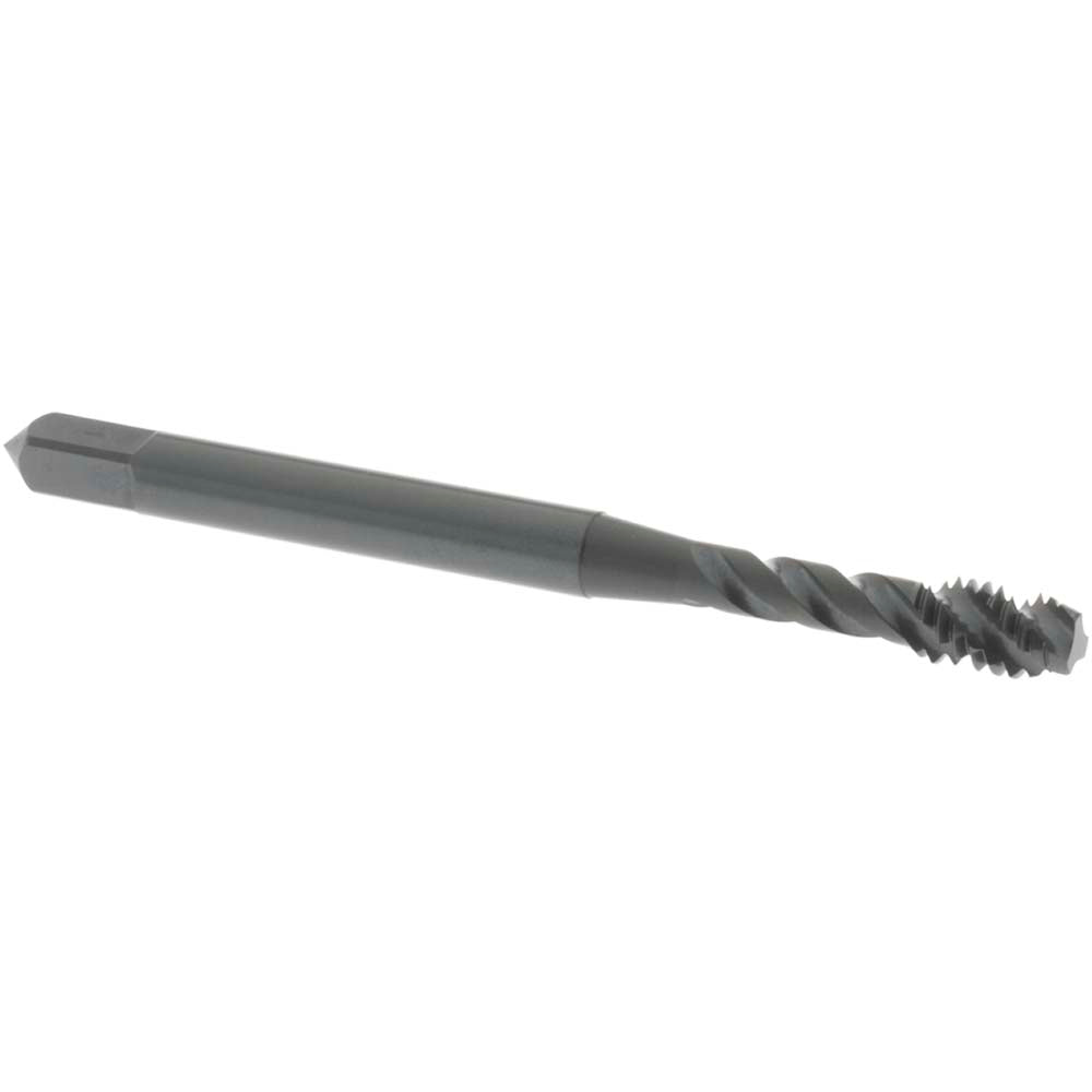 OSG 1747201 Spiral Flute Tap #8-32 UNC, 3 Flutes, Modified Bottoming, 2B Class of Fit, Vanadium High Speed Steel, Oxide Coated