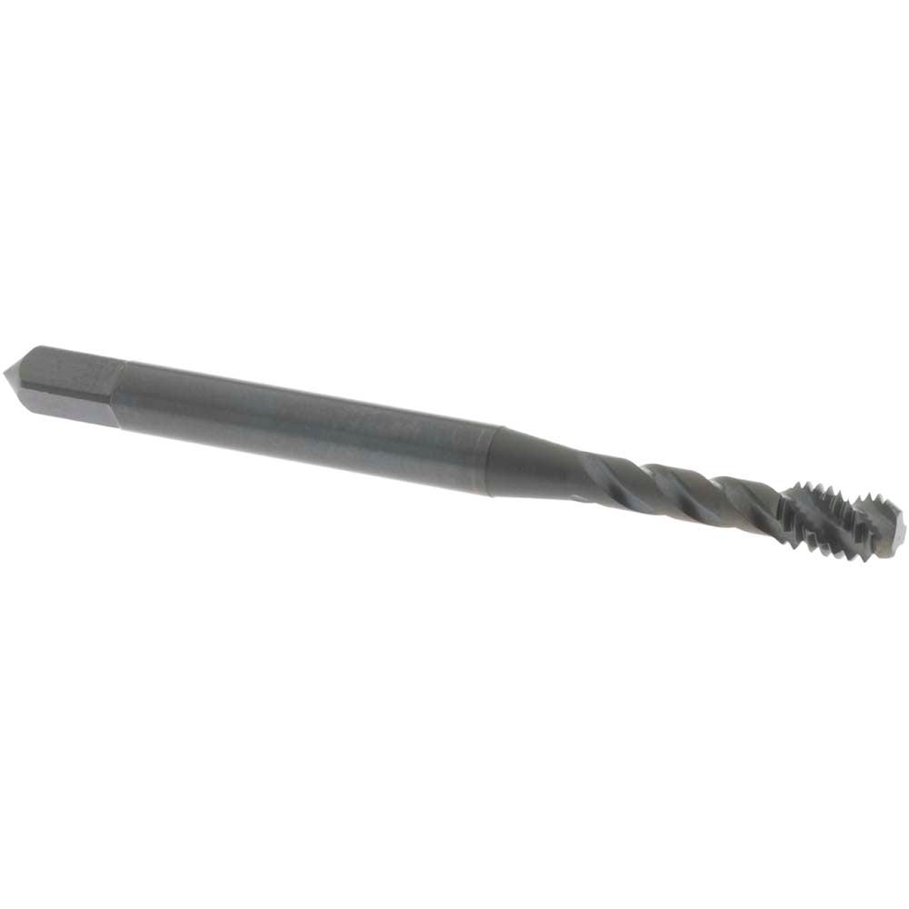OSG 1755301 Spiral Flute Tap M4x0.70 Metric Coarse, 3 Flutes, Bottoming, 6H Class of Fit, Vanadium High Speed Steel, Oxide Coated