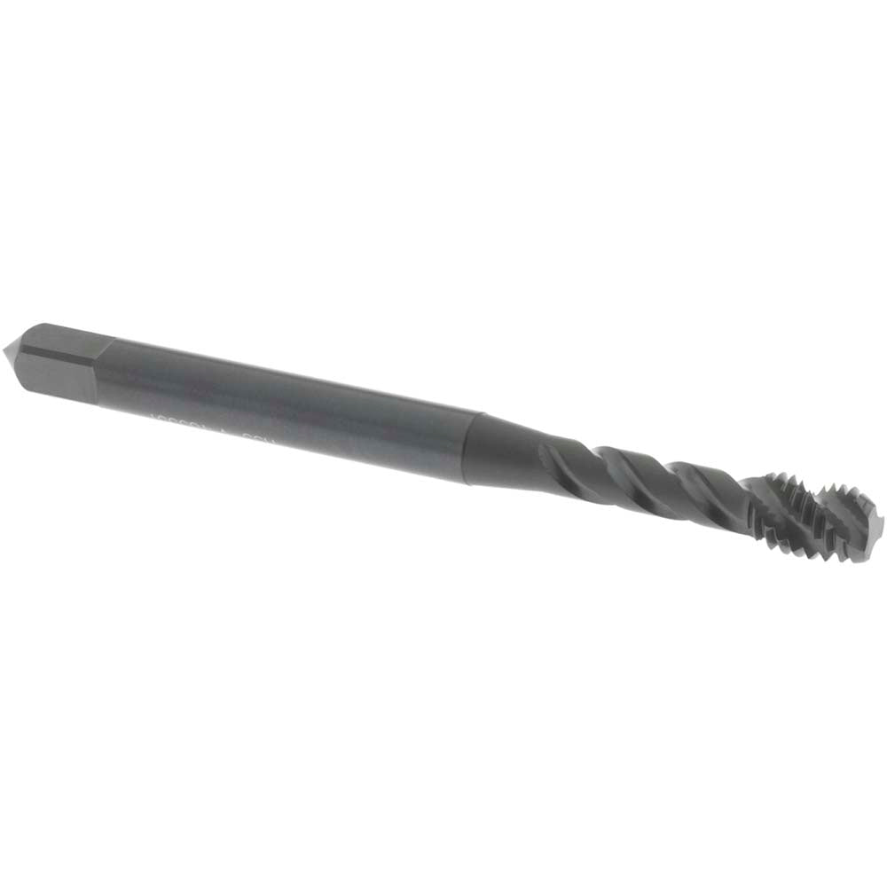 OSG 1755601 Spiral Flute Tap M5x0.80 Metric Coarse, 3 Flutes, Bottoming, 6H Class of Fit, Vanadium High Speed Steel, Oxide Coated