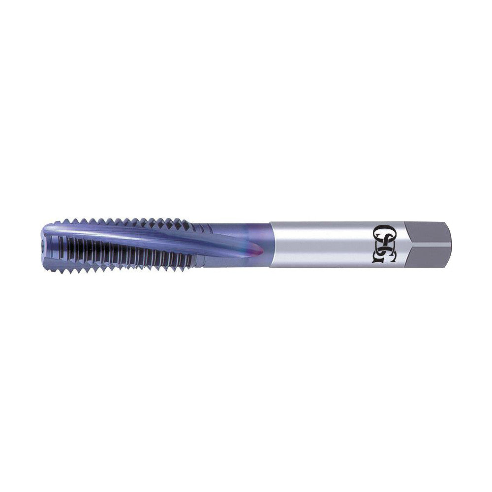 OSG 1316210408 Spiral Flute Tap M6x1.00 Metric Coarse, 3 Flutes, Modified Bottoming, 6H Class of Fit, Powdered Metal, TICN Coated