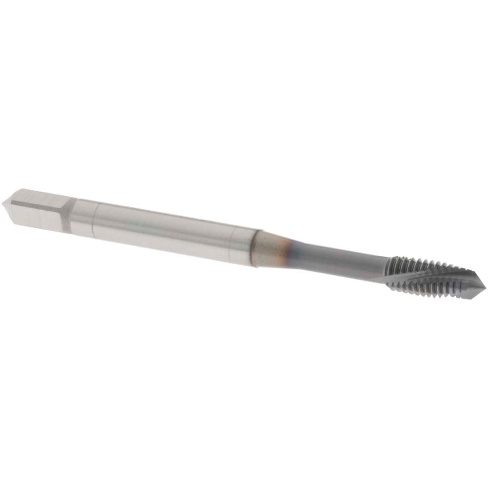 OSG 1316300308 Spiral Flute Tap M4x0.70 Metric Coarse, 3 Flutes, Plug, 6H Class of Fit, Cobalt, Nitride Coated