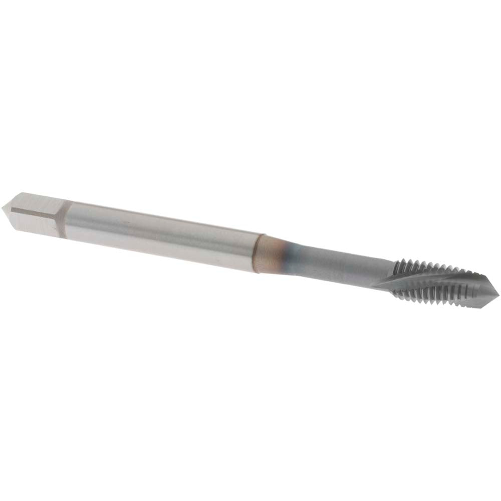 OSG 1316300408 Spiral Flute Tap M5x0.80 Metric Coarse, 3 Flutes, Plug, 6H Class of Fit, Cobalt, Nitride Coated