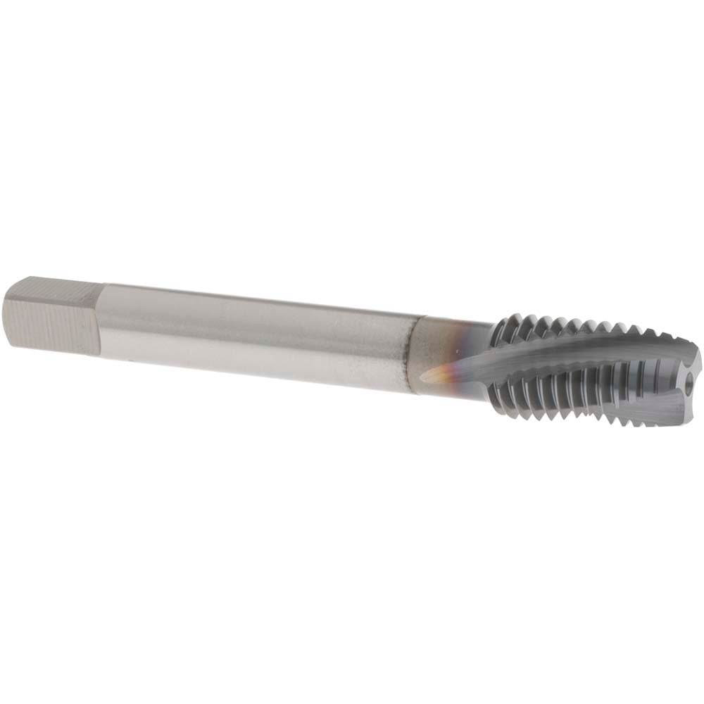 OSG 1316301308 Spiral Flute Tap M12x1.75 Metric Coarse, 3 Flutes, Plug, 6H Class of Fit, Cobalt, Nitride Coated