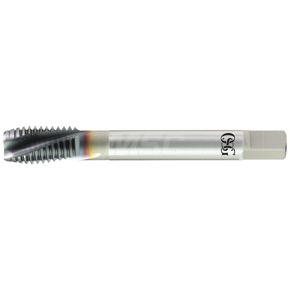 OSG 1316300508 Spiral Flute Tap M6x1.00 Metric Coarse, 3 Flutes, Plug, Cobalt, Nitride Coated