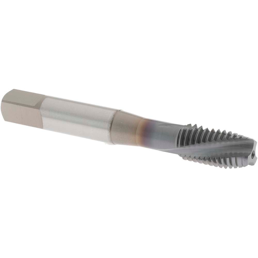 OSG 1316301008 Spiral Flute Tap M10x1.50 Metric Coarse, 3 Flutes, Plug, 6H Class of Fit, Cobalt, Nitride Coated