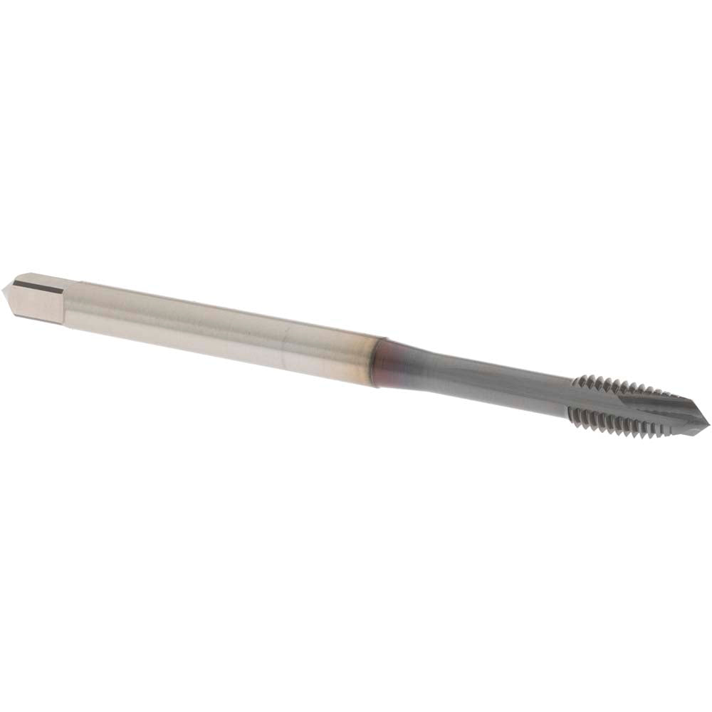 OSG 1111700408 Spiral Point Tap M5x0.8 Metric, 3 Flutes, Plug Chamfer, 6H Class of Fit, HSS-E Vanadium, V Coated