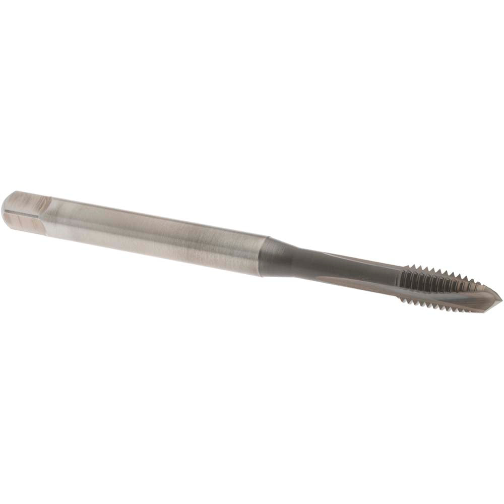 OSG 1111600503 Spiral Point Tap M6x1 Metric, 3 Flutes, Plug Chamfer, 6H Class of Fit, HSS-E Vanadium, Nitride Coated