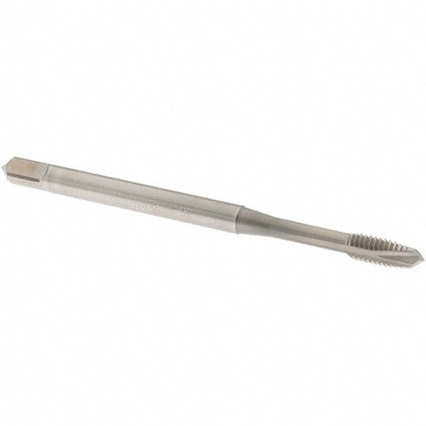 OSG 1111600303 Spiral Point Tap M4x0.7 Metric, 3 Flutes, Plug Chamfer, 6H Class of Fit, HSS-E Vanadium, Nitride Coated