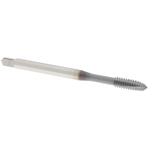 OSG 1101700408 Spiral Point Tap #10-24 UNC, 3 Flutes, Plug Chamfer, 2B Class of Fit, HSS-E Vanadium, V Coated