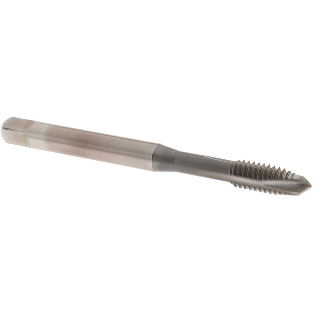 OSG 1101601103 Spiral Point Tap 5/16-18 UNC, 3 Flutes, Plug Chamfer, 2B Class of Fit, HSS-E Vanadium, Nitride Coated