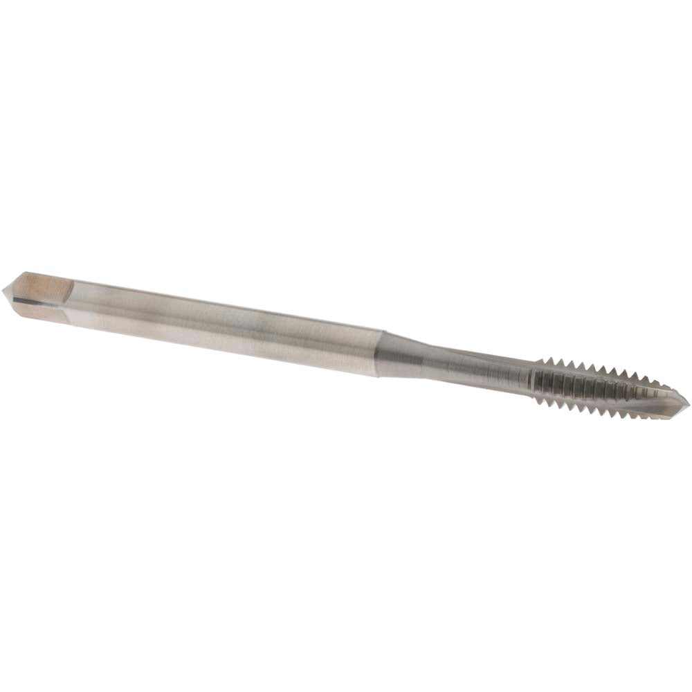 OSG 1101600503 Spiral Point Tap #10-24 UNC, 3 Flutes, Plug Chamfer, 2B Class of Fit, HSS-E Vanadium, Nitride Coated