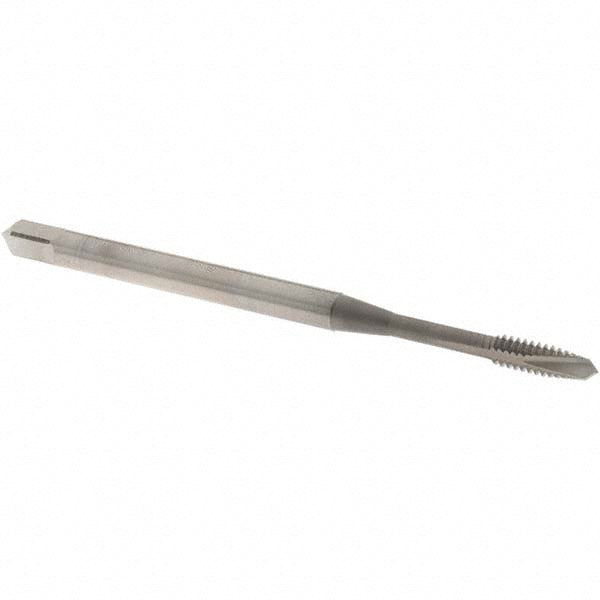 OSG 1101600203 Spiral Point Tap #4-40 UNC, 2 Flutes, Plug Chamfer, 2B Class of Fit, HSS-E Vanadium, Nitride Coated