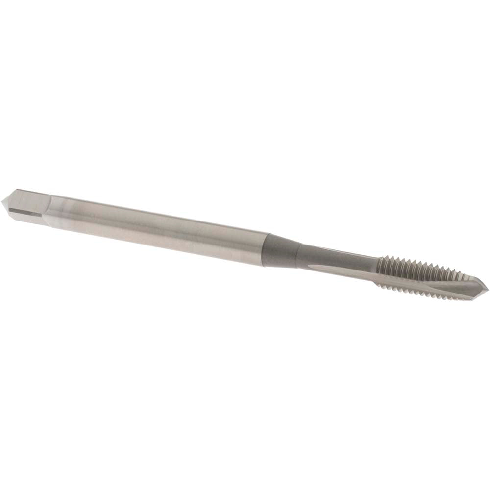 OSG 1101600603 Spiral Point Tap #10-32 UNF, 3 Flutes, Plug Chamfer, 2B Class of Fit, HSS-E Vanadium, Nitride Coated