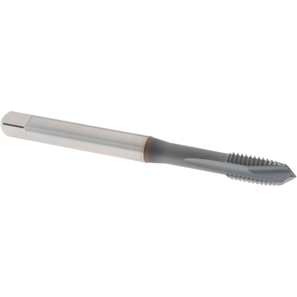 OSG 1111700808 Spiral Point Tap M8x1.25 Metric, 3 Flutes, Plug Chamfer, 6H Class of Fit, HSS-E Vanadium, V Coated