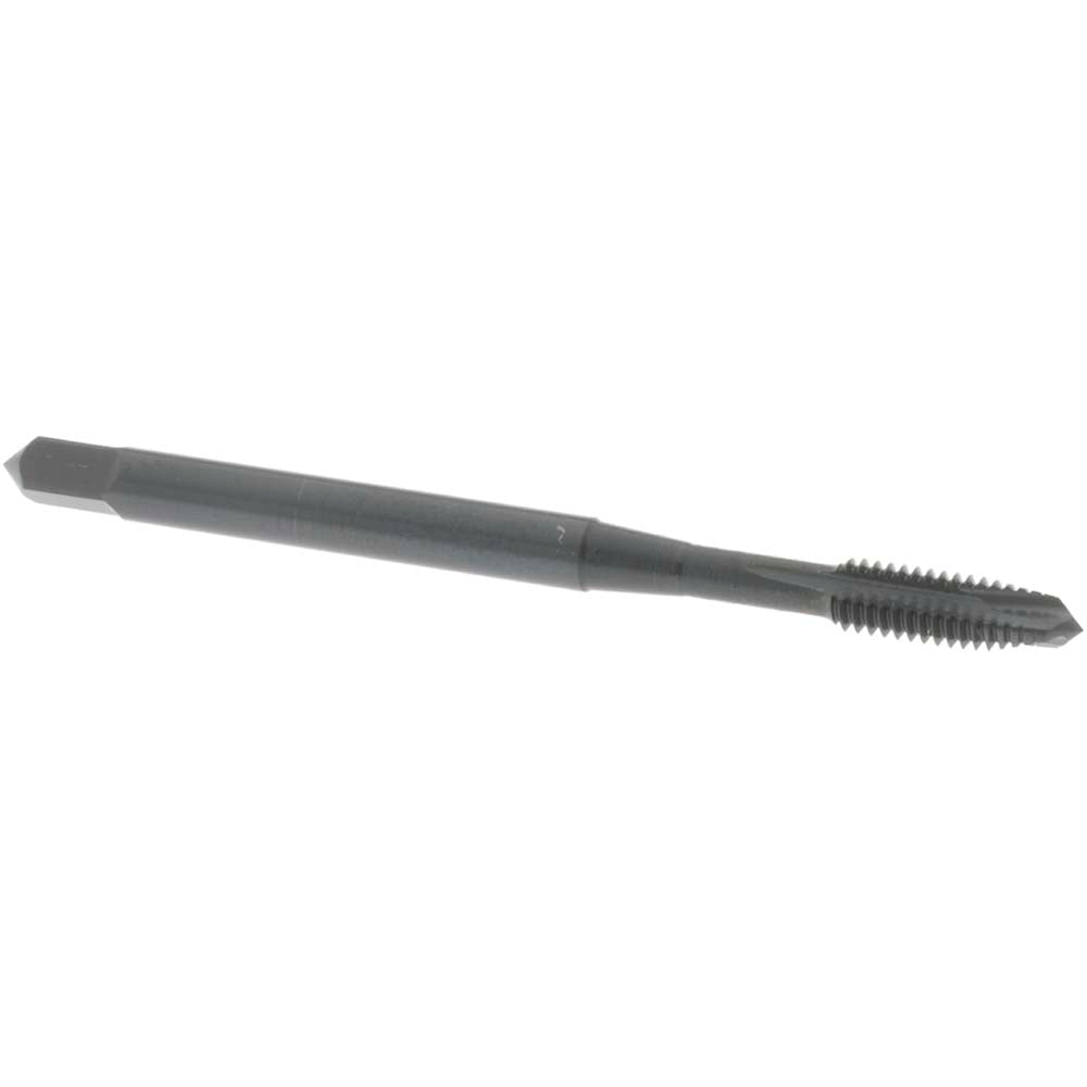 OSG 1727401 Spiral Point Tap #6-40 UNC, 2 Flutes, Plug, 2B Class of Fit, Vanadium High Speed Steel, Oxide Coated
