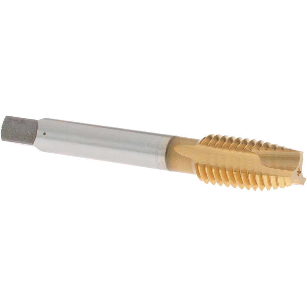 OSG 1731405 Spiral Point Tap 1/2-13 UNC, 3 Flutes, Plug, 3B Class of Fit, Vanadium High Speed Steel, TiN Coated
