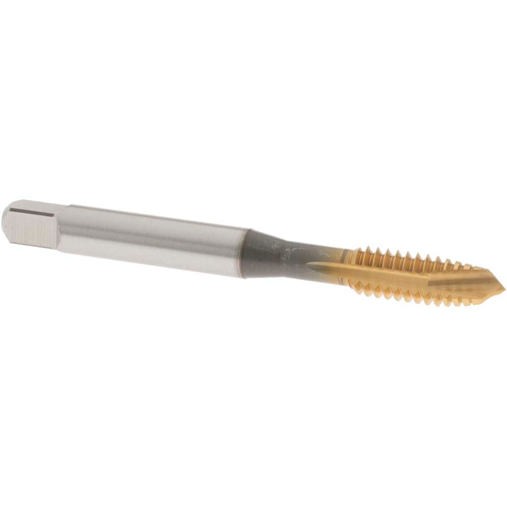 OSG 1730605 Spiral Point Tap 1/4-20 UNC, 3 Flutes, Plug, 3B Class of Fit, Vanadium High Speed Steel, TiN Coated