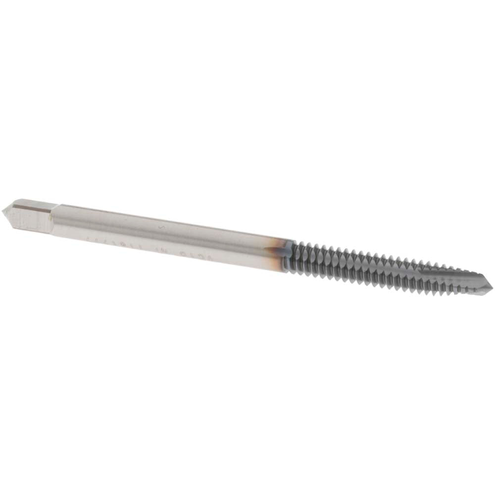 OSG 1706308 Spiral Point Tap #6-32 UNC, 3 Flutes, Plug, 2B Class of Fit, Powdered Metal, TiCN Coated