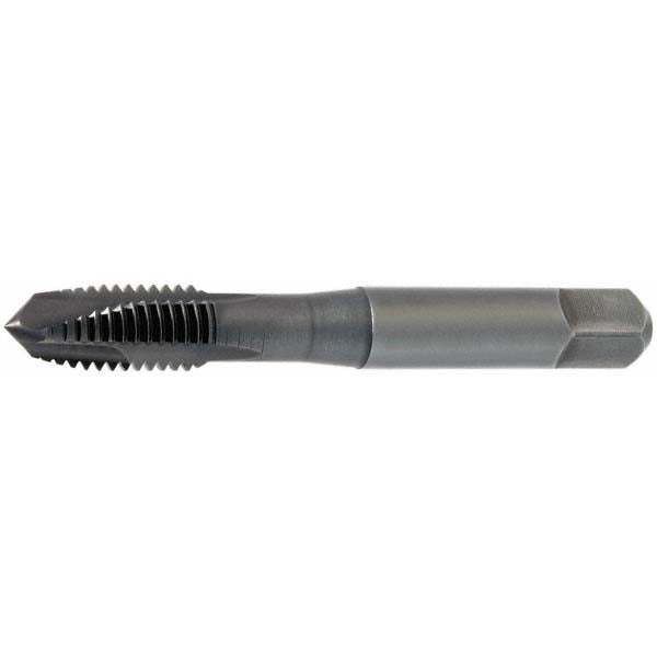 OSG 1772101 Spiral Point Tap #4-48 UNC, 2 Flutes, Plug, 2B Class of Fit, Powdered Metal, Oxide Coated