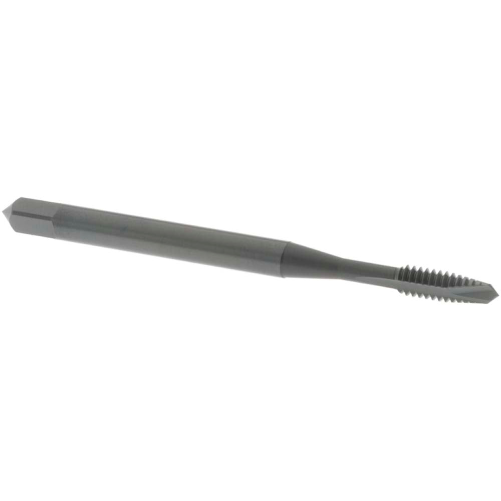 OSG 1725801 Spiral Point Tap #4-40 UNC, 2 Flutes, Plug, Vanadium High Speed Steel, Oxide Coated