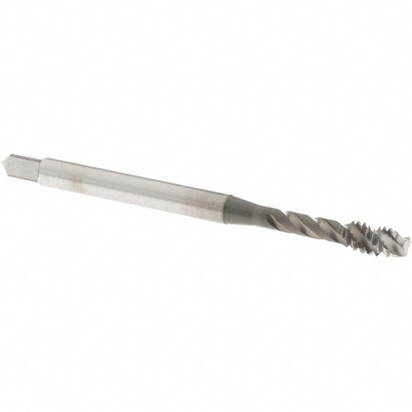 OSG 1301900503 Spiral Flute Tap #10-24, UNC, 3 Flute, Modified Bottoming Chamfer, 2B Class of Fit, Vanadium High-Speed Steel, Nitride Finish