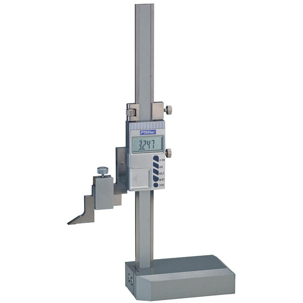 Fowler 54-175-006-0 Electronic Height Gage 150.00 mm Max, 0.0005" Resolution, 0.0100 micron Resolution, 0.001000" Accuracy
