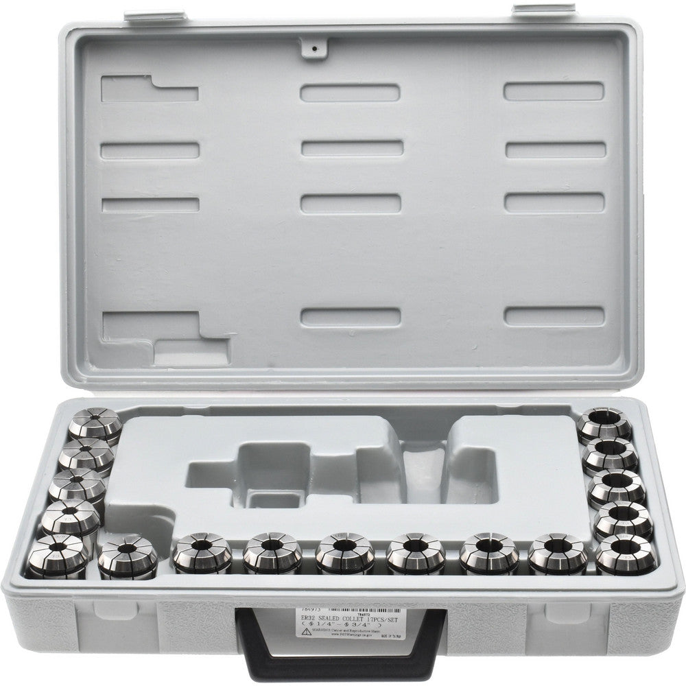 Accupro 784973 Collet Set 17 Pc, Series ER32, 1/4 to 3/4" Capacity