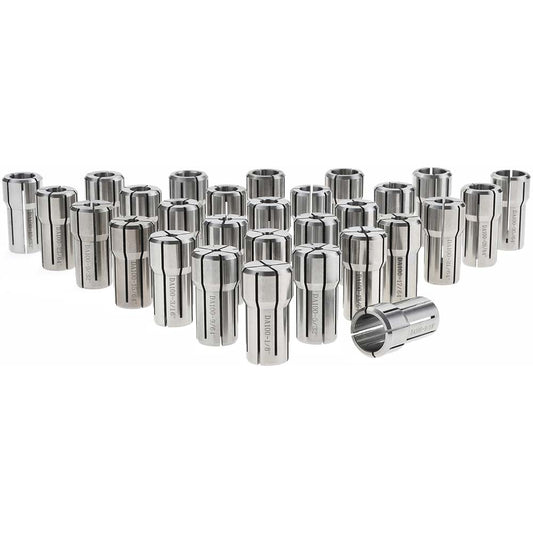 Accupro 784505 Collet Set 29 Pc, Series DA100, 1/8 to 9/16" Capacity