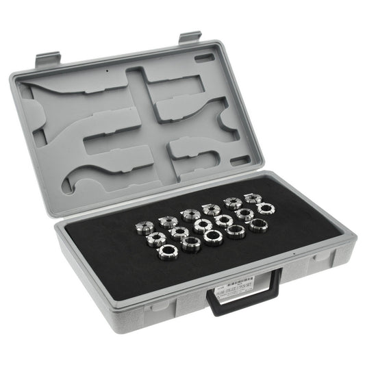 Accupro 784508 Collet Set 17 Pc, Series DA180, 1/4 to 3/4" Capacity