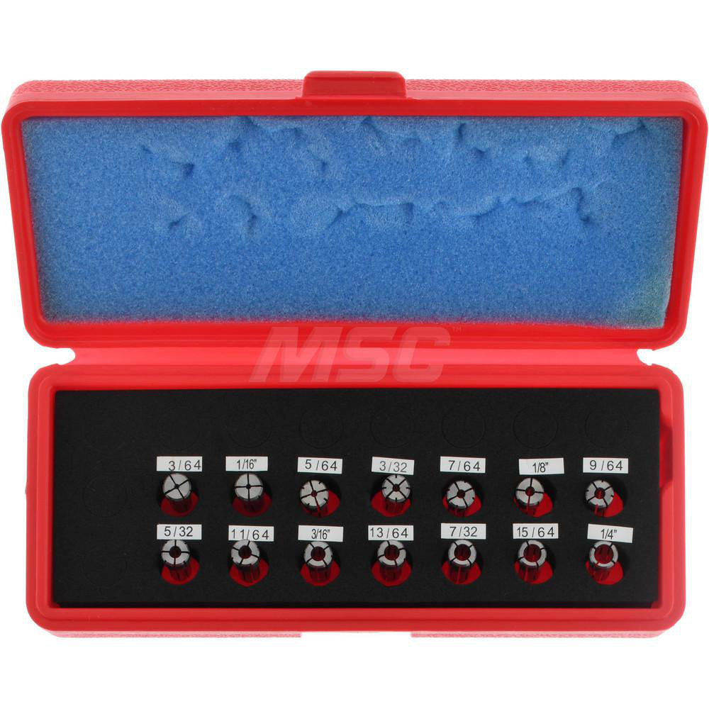 Accupro 784519 Collet Set 14 Pc, Series DA300, 1/4" Capacity