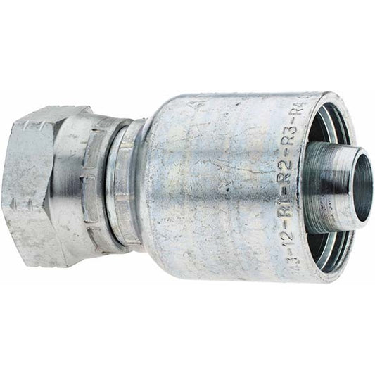 Parker PP-00107 Hydraulic Hose Female Pipe Rigid Fitting 0.75" ID, 12 mm, 3/4"