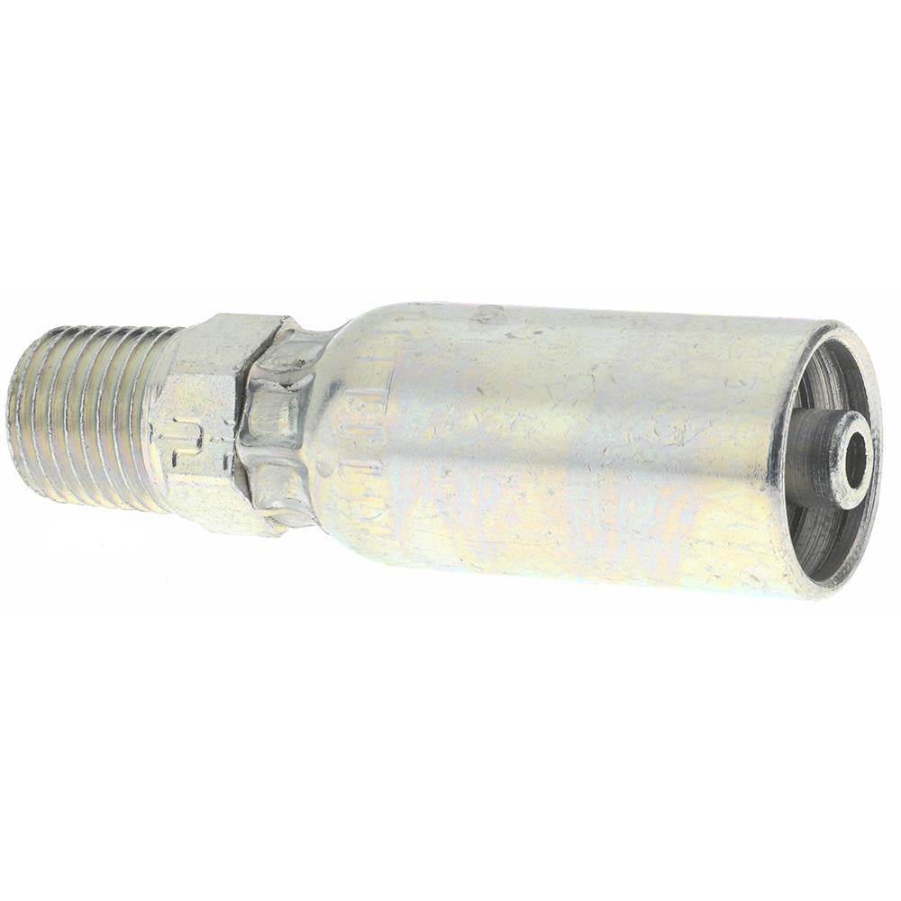 Parker PP-00089 Hydraulic Hose MPT Fitting 0.375" ID, 6 mm, 3/8-18