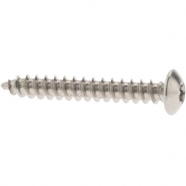 Value Collection MPA98102 Sheet Metal Screw #6, Button Head, Pin In Torx