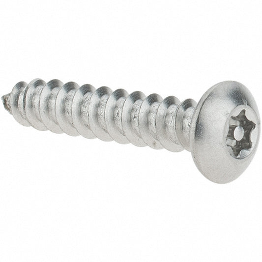Value Collection MPA98101 Sheet Metal Screw #6, Button Head, Pin In Torx