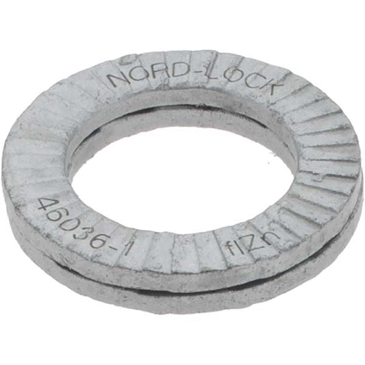 Value Collection MPA98001 Wedge Lock Washer 0.6535" OD, 0.4291" ID, Grade 2, Zinc-Plated