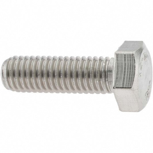 Value Collection MP47324 Hex Head Cap Screw M8 x 1.25 x 25 mm, Grade 18-8 & Austenitic Grade A2 Stainless Steel