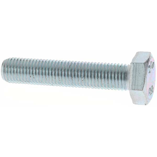 Value Collection MP42336 Hex Head Cap Screw M10 x 1.25 x 50 mm, Grade 8.8 Steel, Zinc-Plated