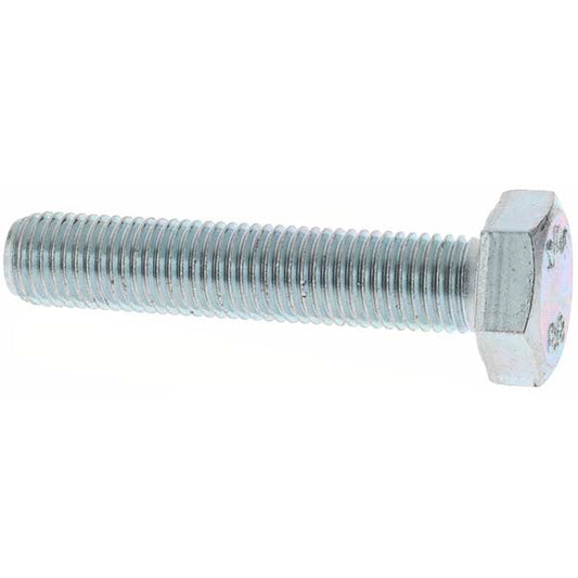 Value Collection MP42336 Hex Head Cap Screw M10 x 1.25 x 50 mm, Grade 8.8 Steel, Zinc-Plated