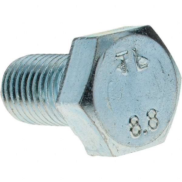 Value Collection MP42305 Hex Head Cap Screw M12 x 1.50 x 20 mm, Grade 8.8 Steel, Zinc-Plated