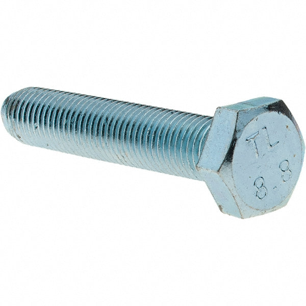 Value Collection MP42265 Hex Head Cap Screw M8 x 1.00 x 40 mm, Grade 8.8 Steel, Zinc-Plated